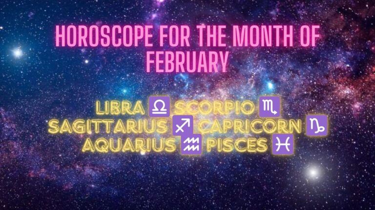Horoscope for the month of February-2