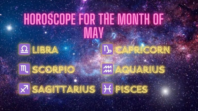 Horoscope for the month of May-2