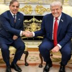 U.S. and Pakistani officials meet in the Oval Office during talks on minerals and bilateral relations.